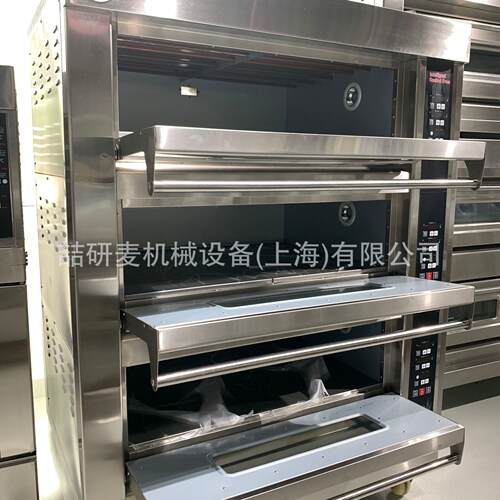 燃气烤箱商用披萨炉 烘烤披萨机器 lpg oven 一层两层面包烤箱