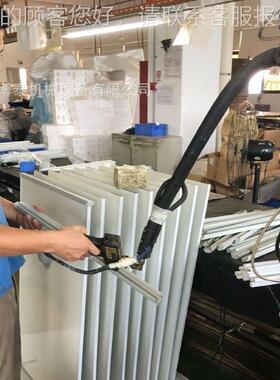 热胶96150机应用于木门边 卡条打热熔胶条快速固定 窗家具熔打门