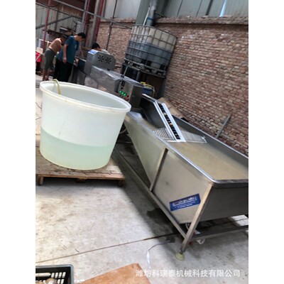 鸡蛋清洗机 鸭蛋自动化清洗流水线洗蛋机机型简单运行平稳
