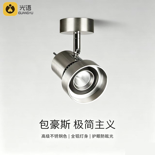 包豪斯客厅展厅可调角明装筒灯