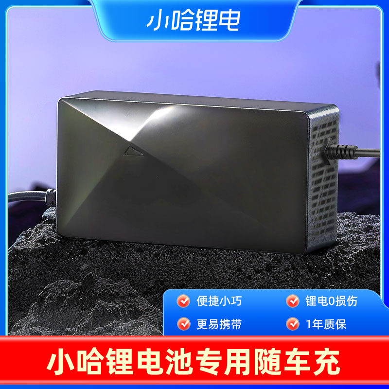 小哈锂电池充电器随车冲和智能快充/大炮充电器
