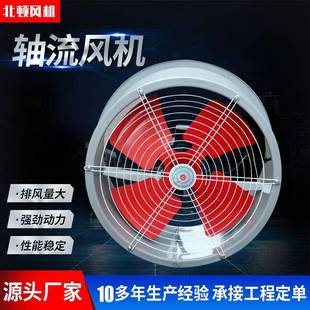 SF型轴流风机380v220v工业厂房强力通风机单双速管道换气扇排气扇