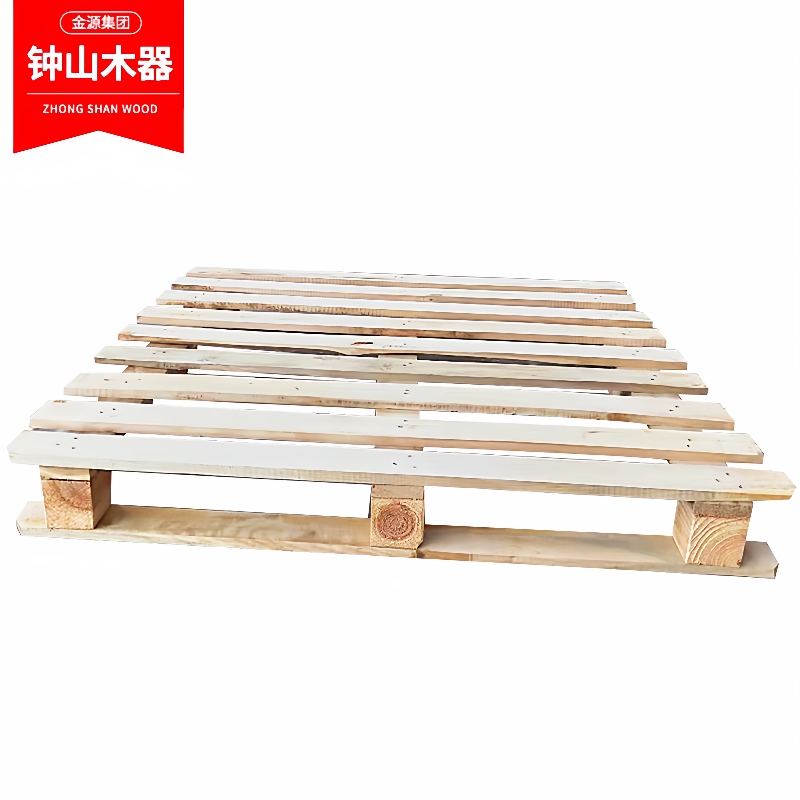 四通熏蒸木托盘1100X1100熏蒸木托盘四面进叉实木叉车板托盘