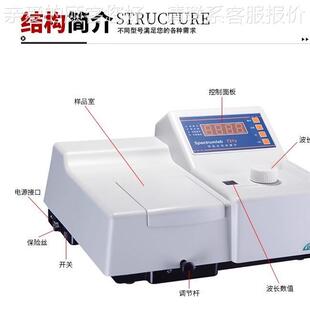 上棱光 752S721S可分光光度计 72见2S紫外可见海分光光度计752 S