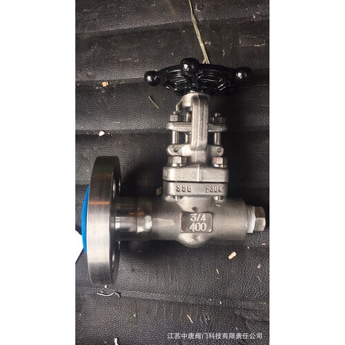 Z41-11H-400LBP不锈钢美标导淋阀 一端法兰一端内螺纹F304闸阀