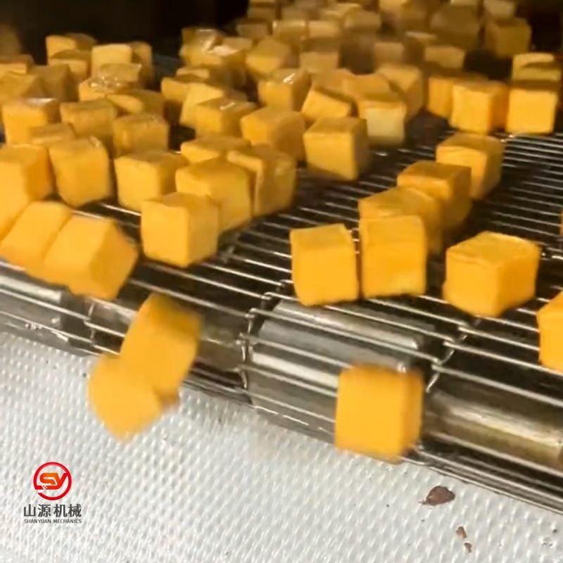 鱼豆腐油炸机 食品厂洋葱圈油炸机 全自动锅巴土豆油炸设备