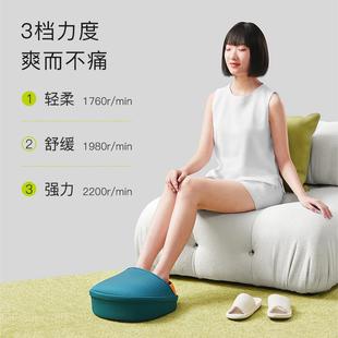 折扣价 7C足部电动按摩仪暖脚宝桌下家用办公取暖神器艾灸养生