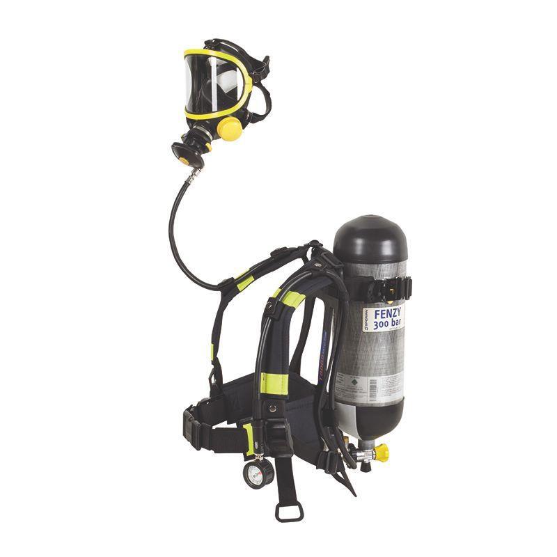 【折扣价】SCBA829GT8000空气呼吸器20/20硅胶面罩/9.0LLuxfer气