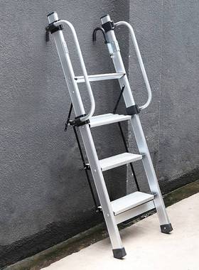 BUNK BED LADDER 家用小梯子上下铺可折叠小梯子室内多功能4步