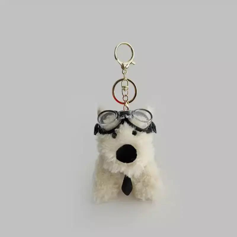 西高地可爱狗狗jellycat书包挂件毛绒玩偶车挂钥匙扣小挂件公仔