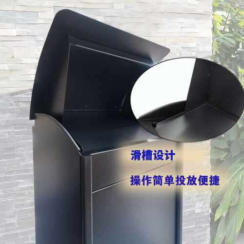 ll包邮室外快递柜家门口收纳箱收件无接触小型包裹箱可挂墙防盗信
