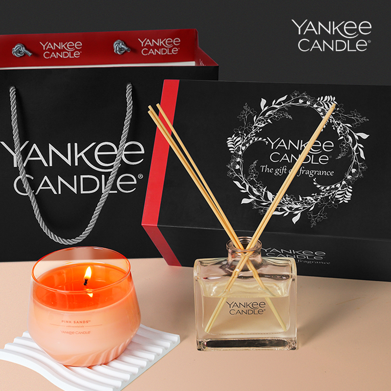 Yankee Candle进口扬基香薰蜡烛礼盒无火精油香氛礼盒新婚生日礼