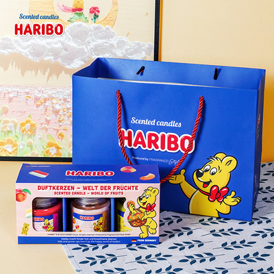 HARIBO Candle德国哈瑞宝香薰蜡烛礼盒植物精油香氛新婚生日礼物