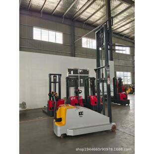 佛山全电动步行式平衡重堆高车小型液压升降车升高车电动叉车