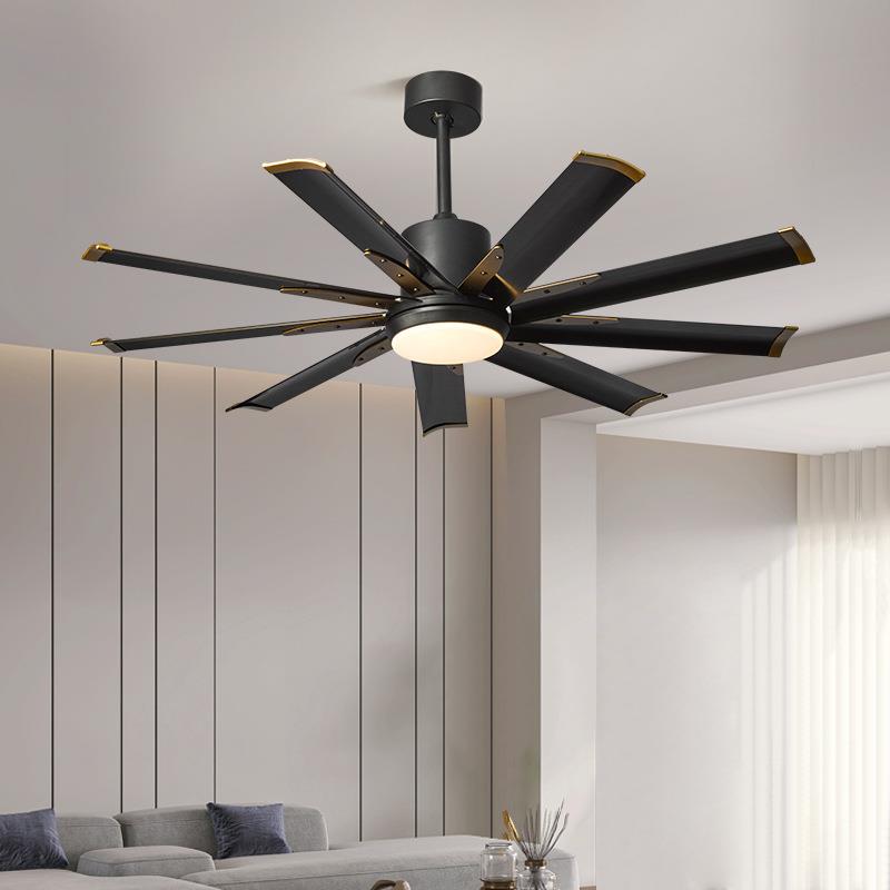 厂家直销工业风扇灯跨境大风力商场大吊扇现代简约客厅会议室电扇