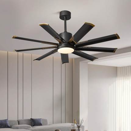 厂家直销工业风扇灯跨境大风力商场大吊扇现代简约客厅会议室电扇