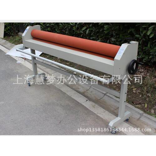 TS1600手动冷裱机1.6米覆膜机1.6米手动过膜机写真配套过膜