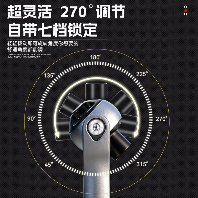 棘轮螺丝刀组合套装多功能高硬度正反转弯头万向工具棘轮扳手