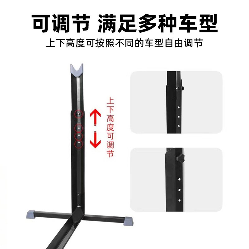 L型立式停车架自行车维修架山地车支撑架多功能室内公路车展示架
