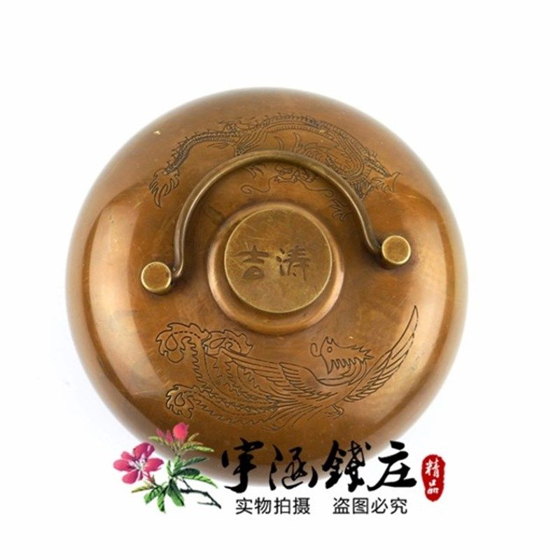 古董汤婆子汤捂子纯铜加厚仿古复古暖手炉热水袋被窝暖脚宝 包邮