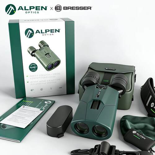 ALPEN顶峰防抖双筒望远镜20倍高倍率专业观鸟镜稳像