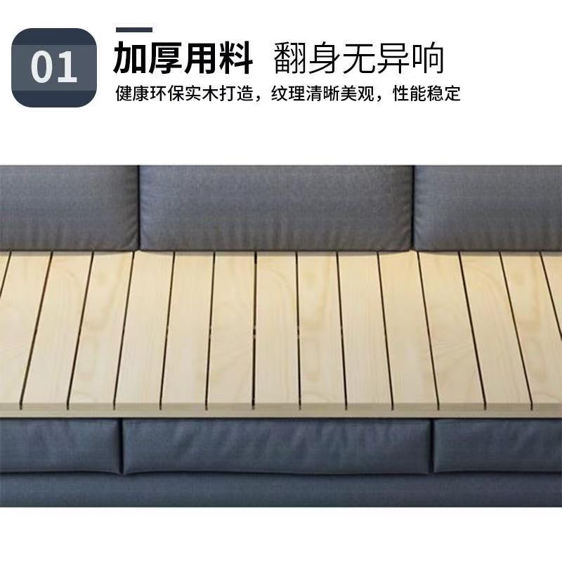 折叠床板车载可伸缩实木床板硬床垫单人沙发木板垫硬床板便携式