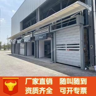 硬质涡轮滚筒快速卷帘门铝合金工业保温车厂房自动感应高速卷闸门