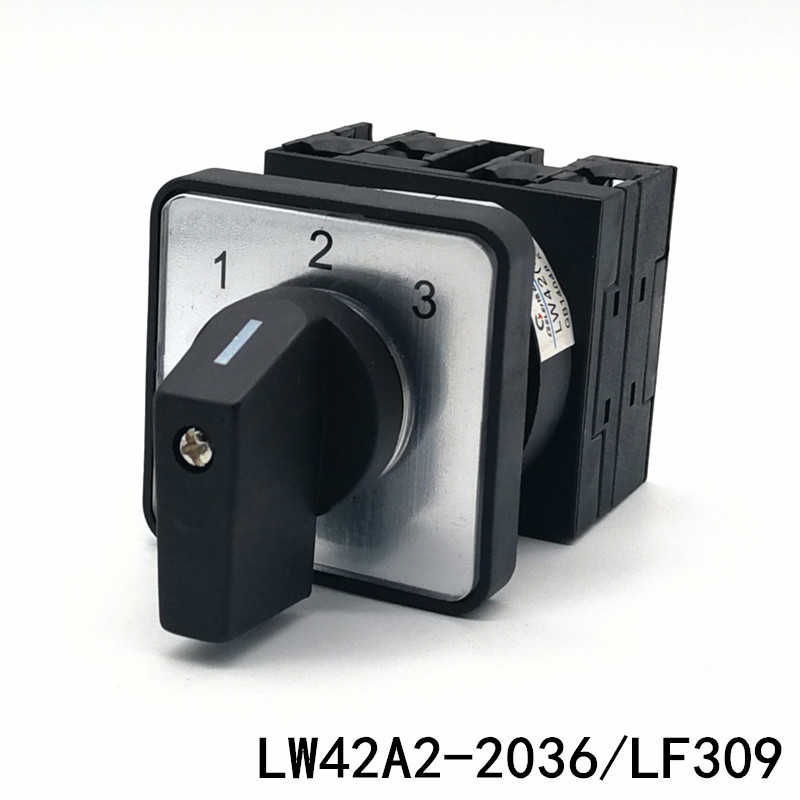LW42A2-2036/LF309 凸轮通断开关 万能转换 电源切换 三档三路2