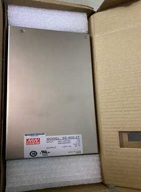 台湾明纬SE-600-27 27V22.2A 9.9成新 包【侨报商行】