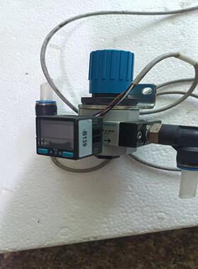 询价~原装费斯托正品拆机调压阀LR-D-MINI 1/2货号162