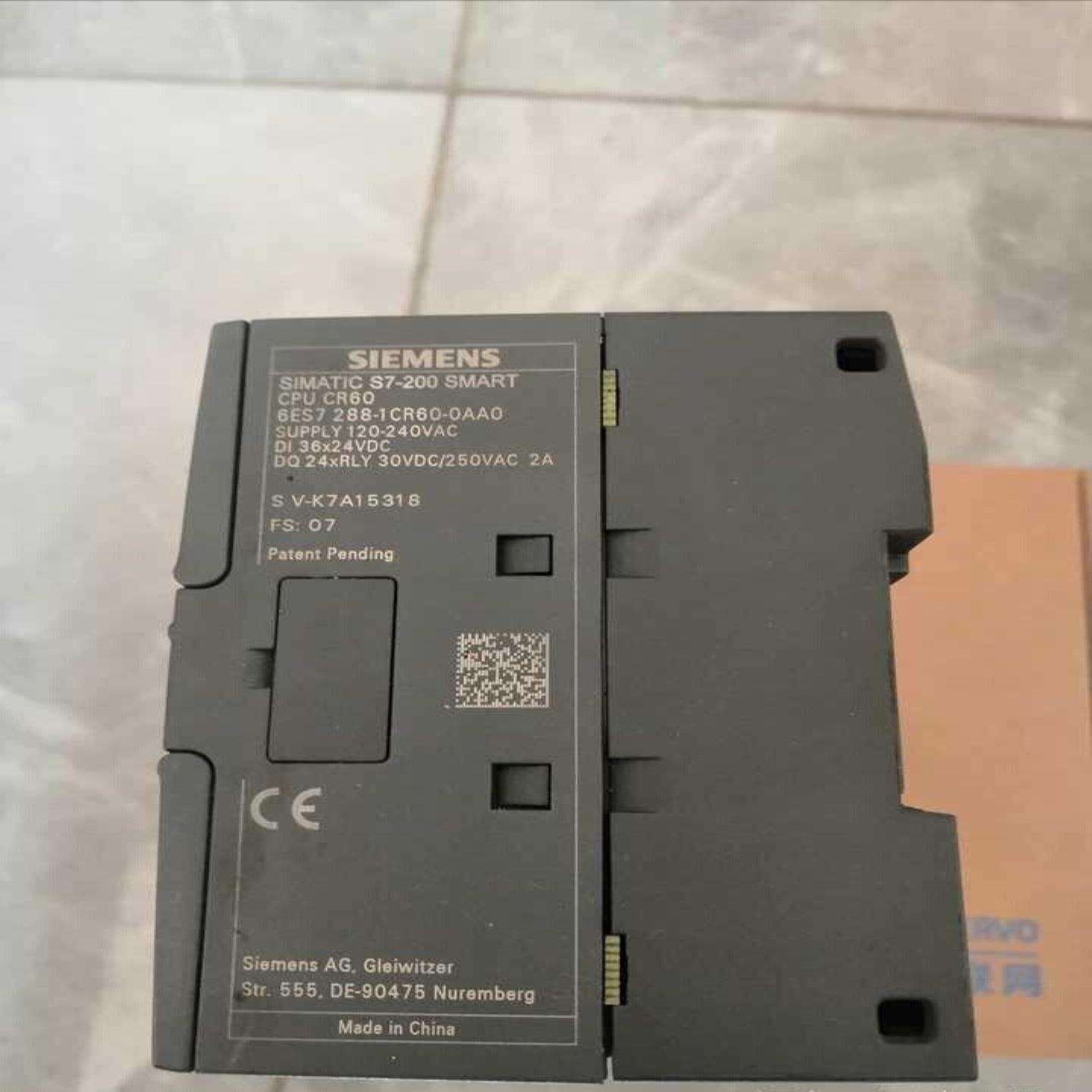6es7 288-1cr60-0aa0成色如图，功能正常，二~询价