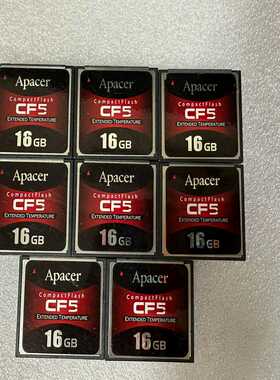 Apacer宇瞻 CF 16G工业级CF5存储卡正常使用