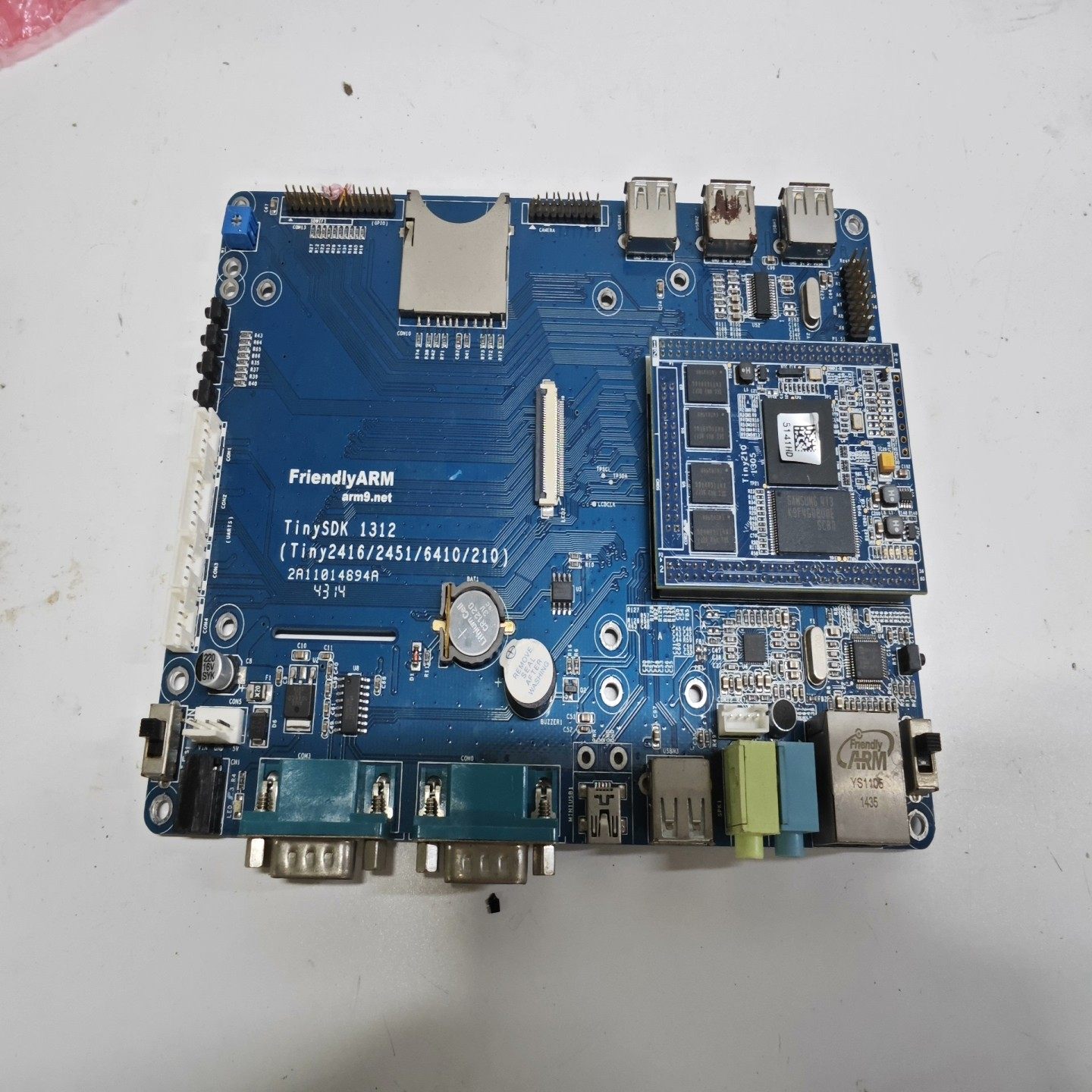 友善之臂tinysdk1312 底板加tiny210核心板