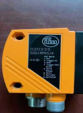 易福门激光传感器O2D220   02DIRPKG/K  拆【鑫鑫商铺】