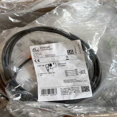 EVS026.易福门传感器线M12四芯，母头，直角弯头询价