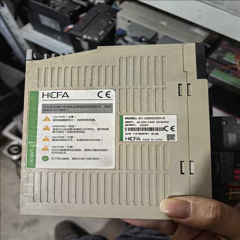 议~禾川驱动sv-x3da020a-d 电机都有货漂亮200W