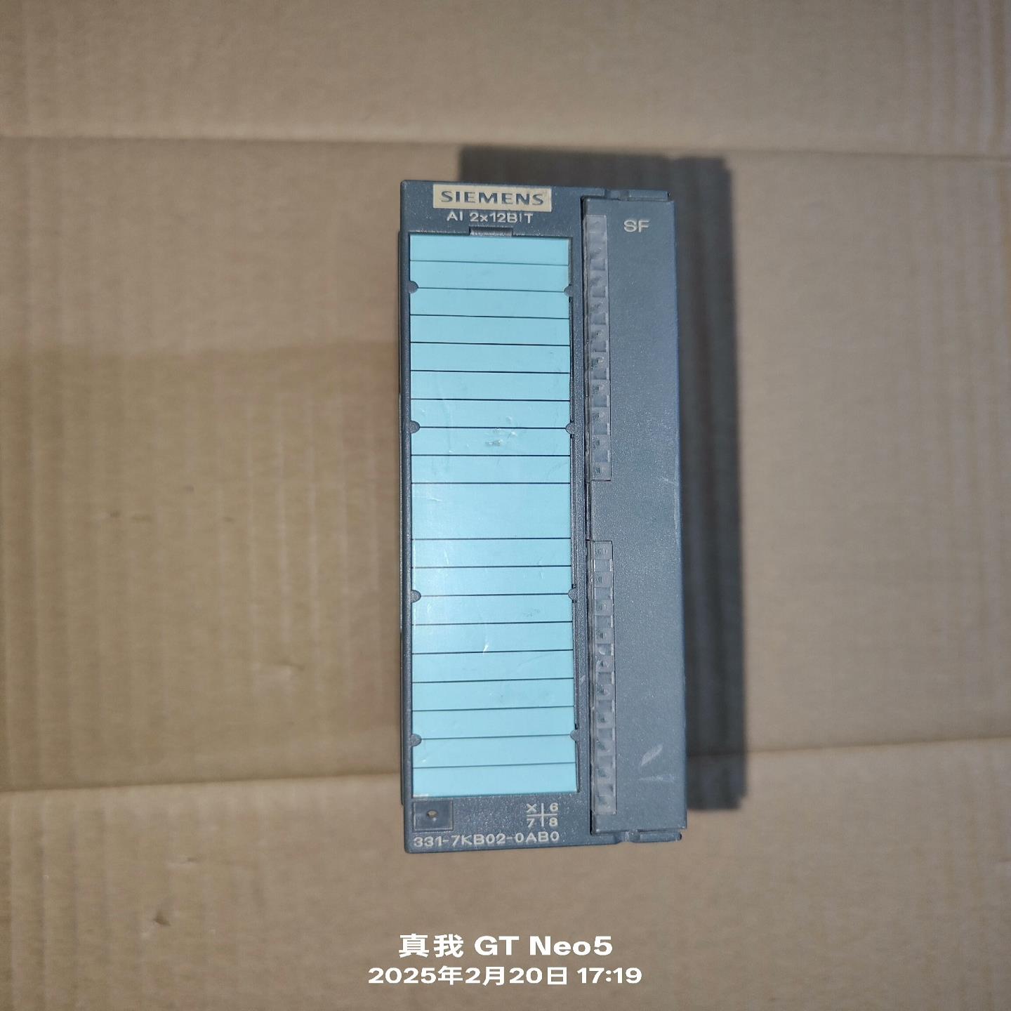 西门子331-7KB02-0AB0 成色如图  实物拍摄（瓠子电子）