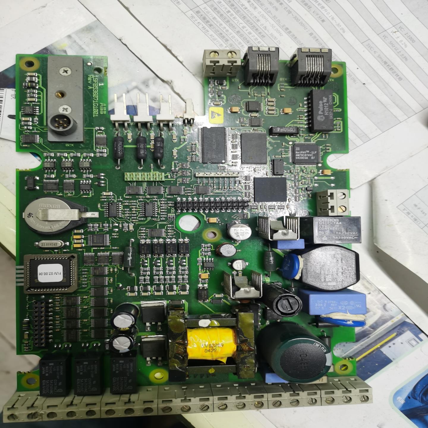 ABB软启动PST系控制主板CPU板低压板1SFB53606~议价