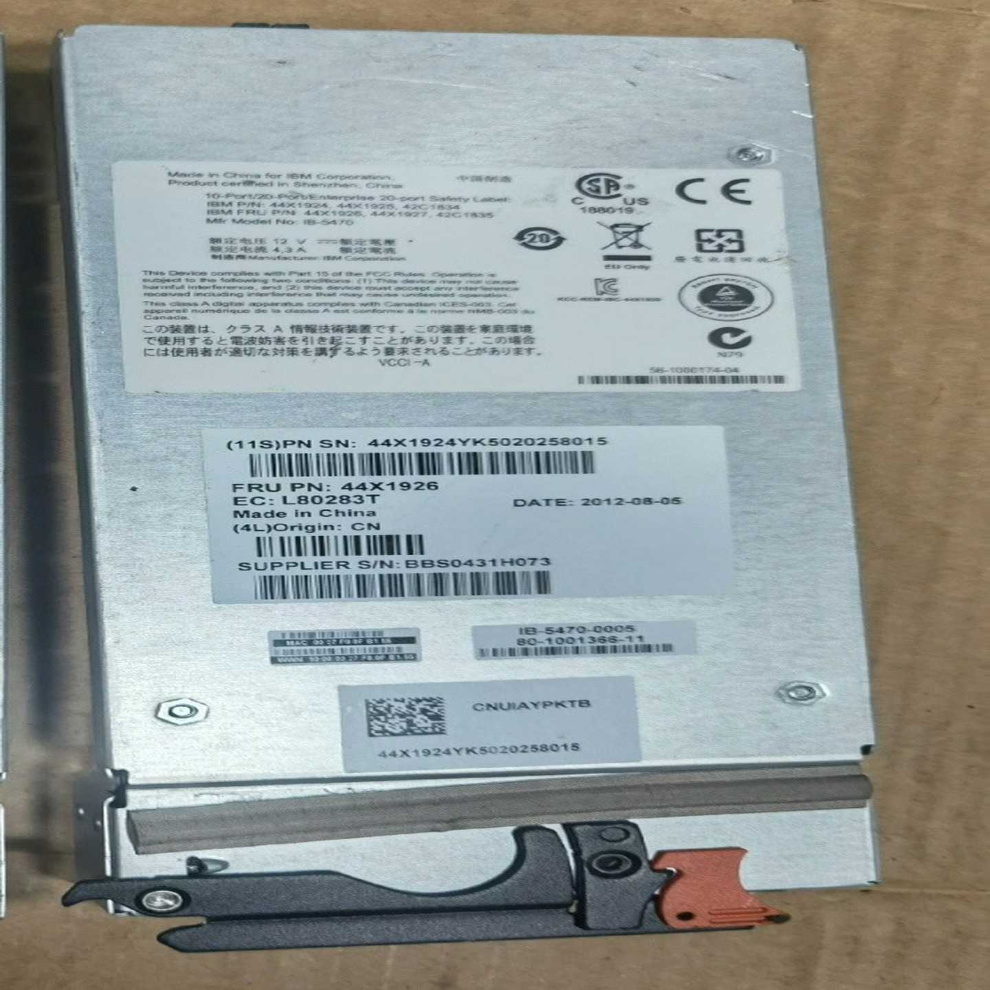 博科 IBM 44X1926 Brocad 8gb光纤交换卡【侨报商行】