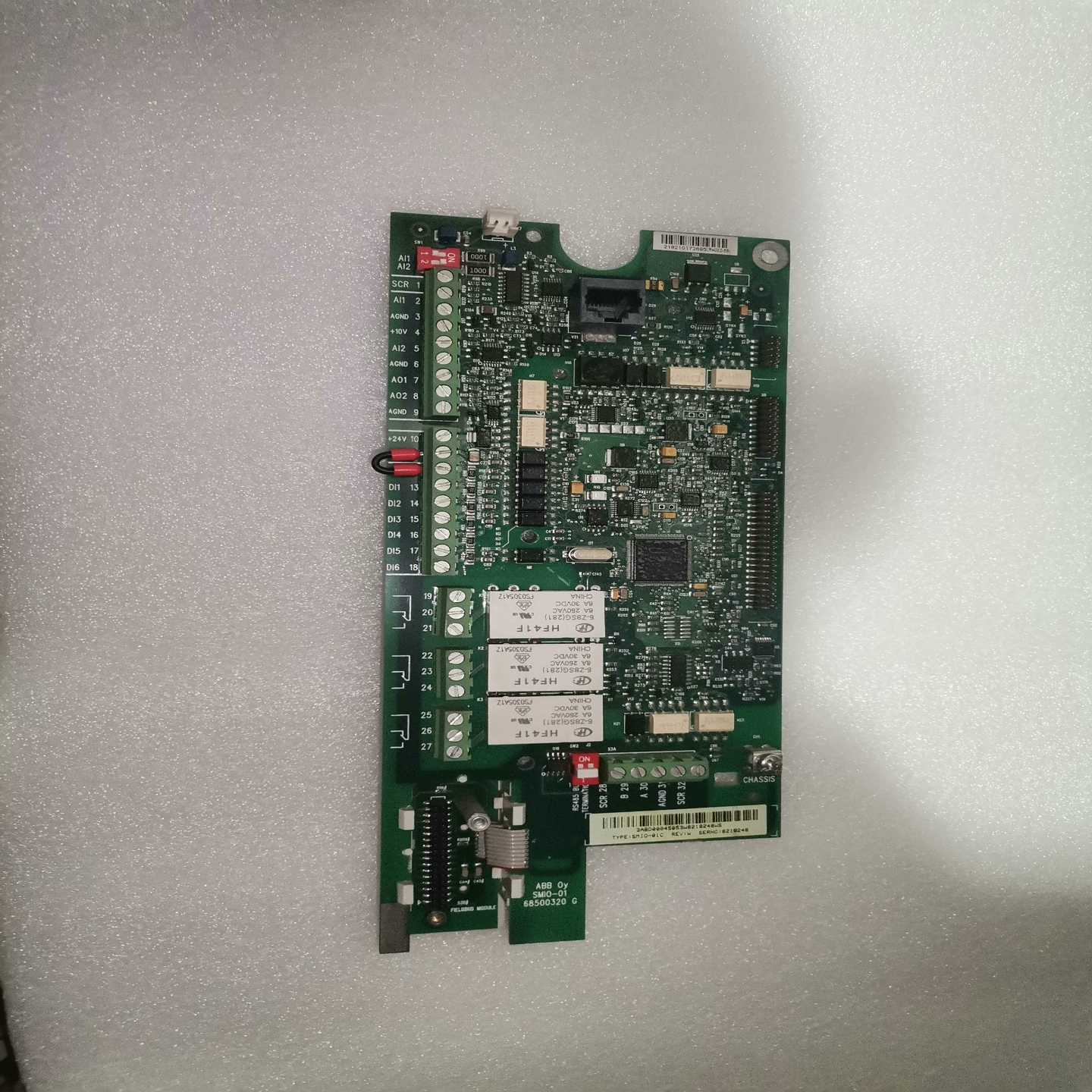 (询价)ABB变频器主板smio-01c，用于acs550-22/1