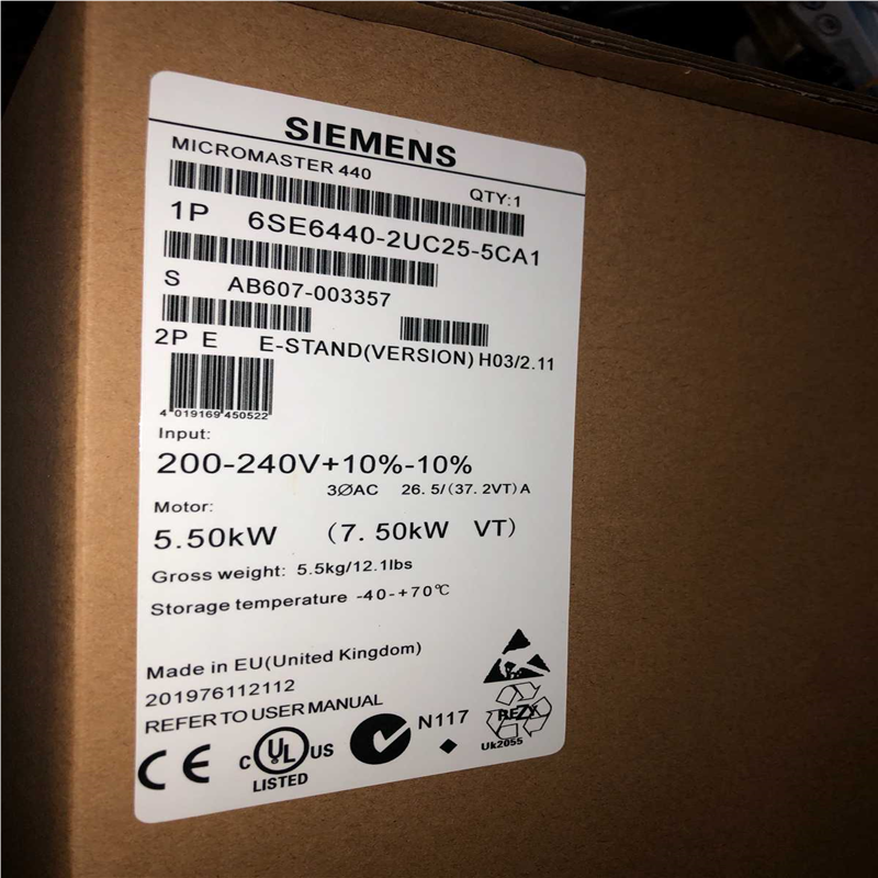 配件变频器6se6440-2ac232uc232ac2452UC245-05ca1 2u议价