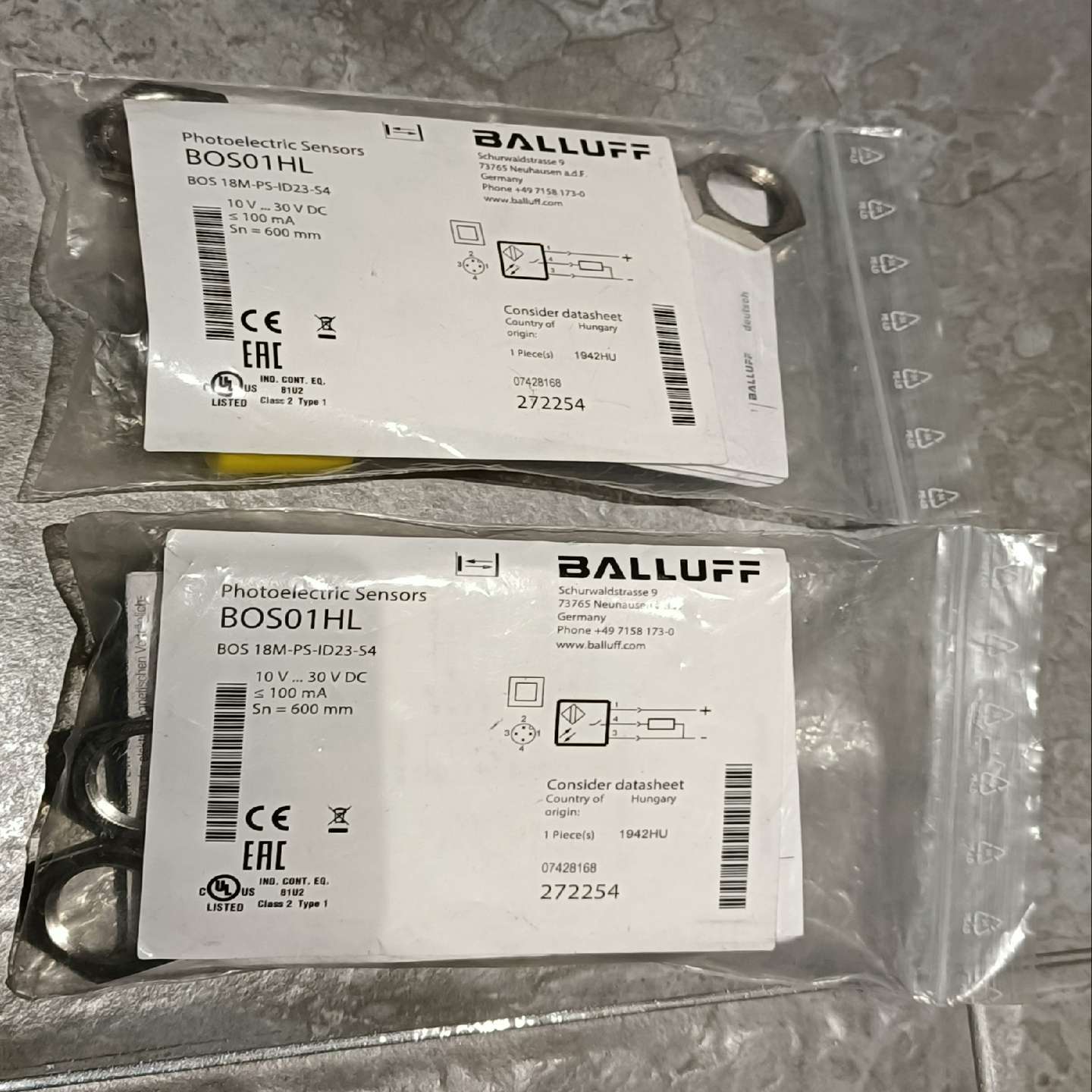 BALLUFF巴鲁夫BOS01HLBOS18M-P询价