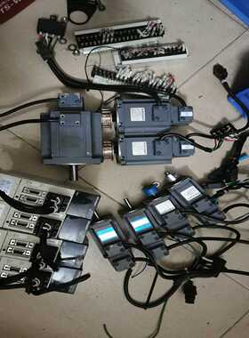 三菱伺服 驱动mr-j2-20a 电机HA-FF23(2套【鑫鑫商铺】