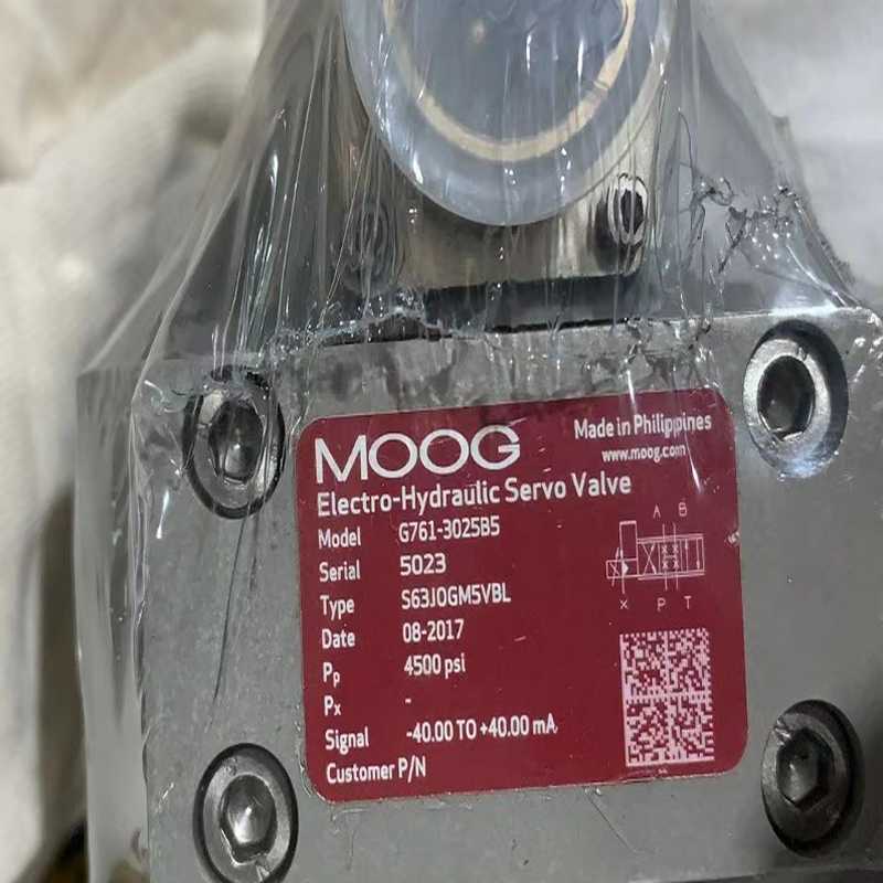 Moog穆格伺服阀G761-3025B5（地坛设备）