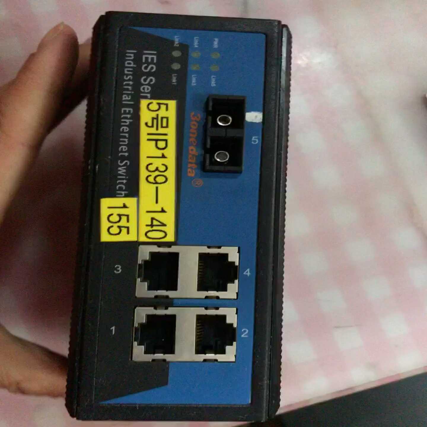 【请询价】三旺IES215-1F非网管1光4电导轨式工业以太网光纤交换