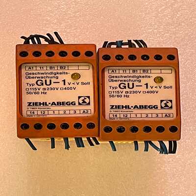 询价~德国ZIEHL-ABEGG继电器 GU-1 ，实物拍