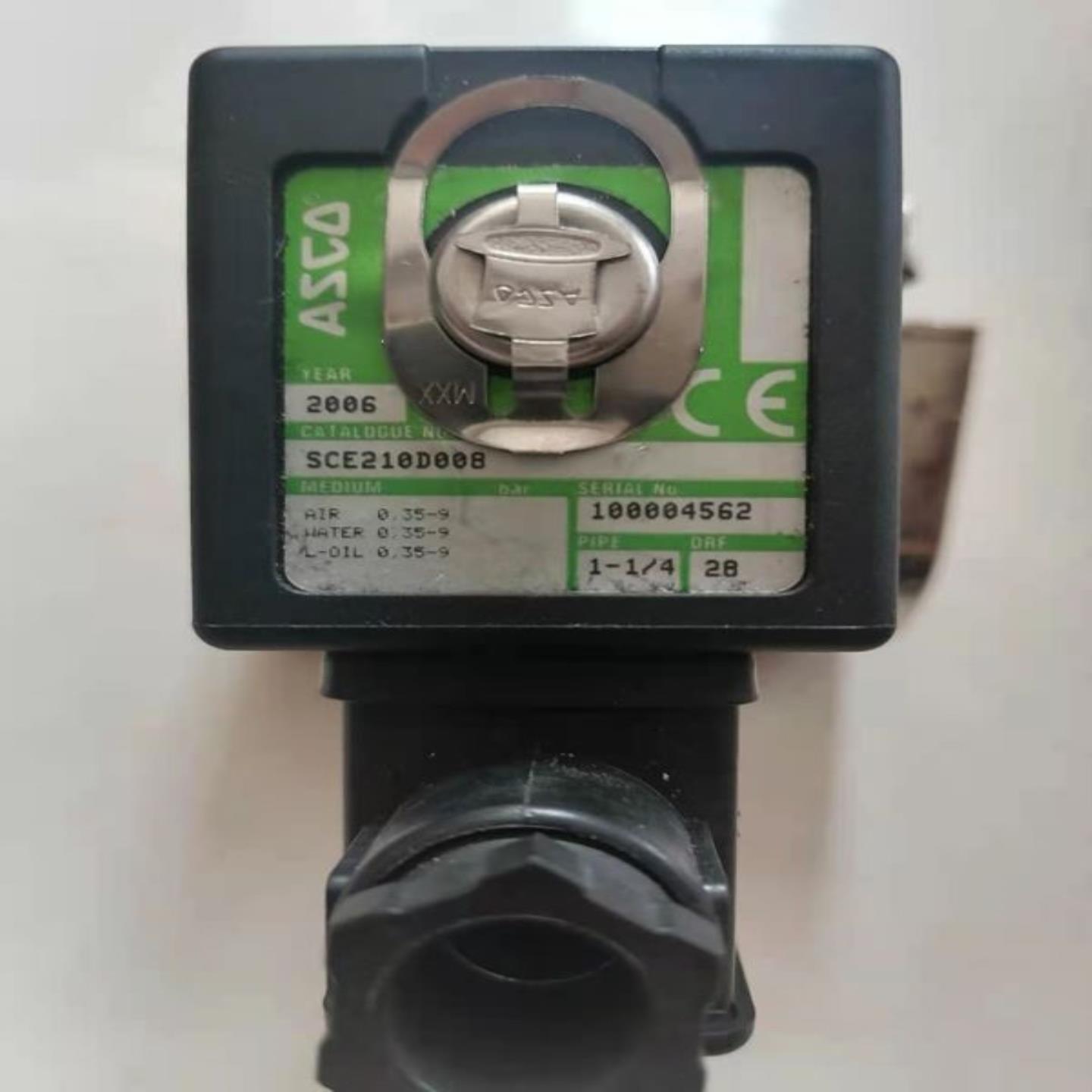 **ASCO电磁阀SCE210D008 400425-142 DC24V不锈钢高温防爆8210