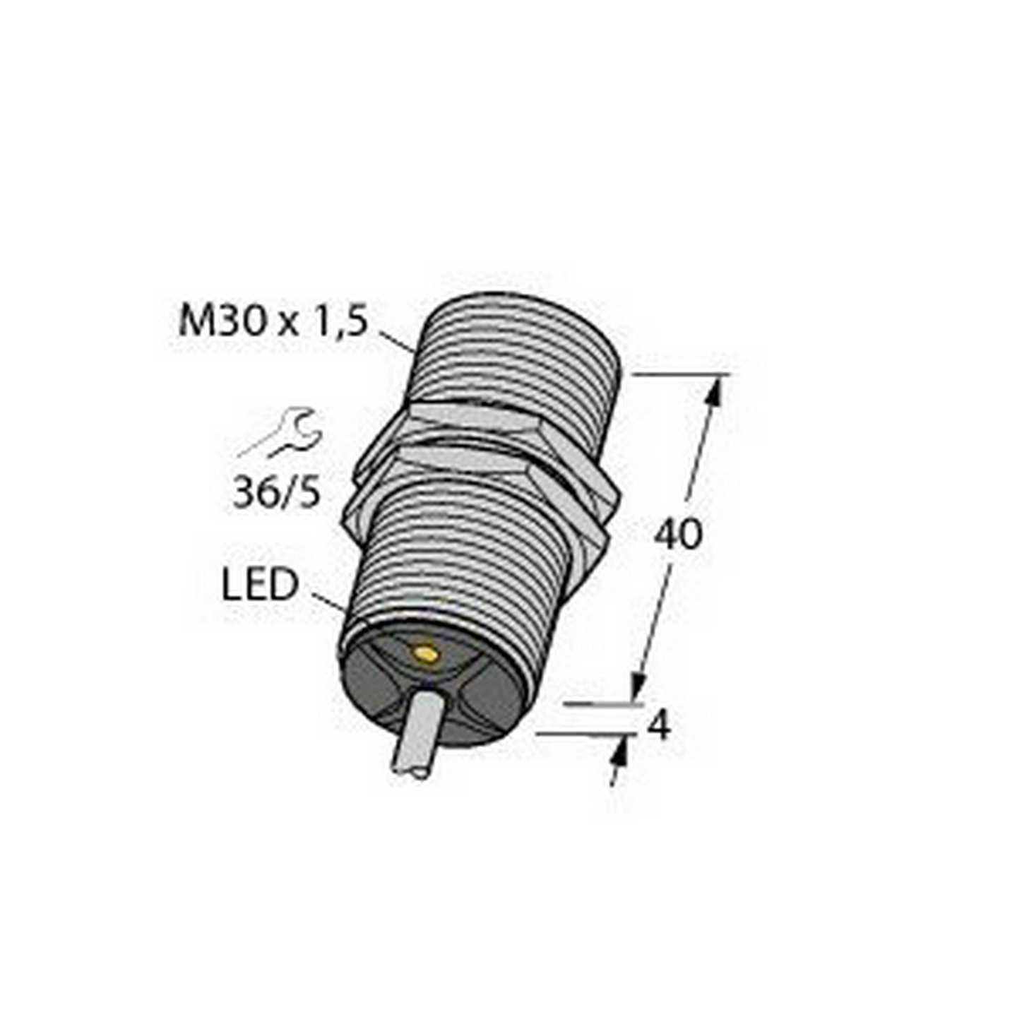 BIx10-G30SK-AN6X图尔克TRUCK接近开关