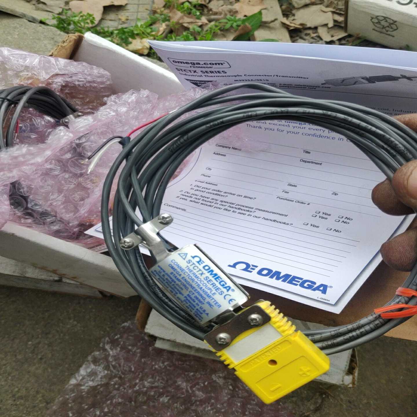 【议价】美国OMEGA，RTD热电偶连接器变送器STCTX-K1，全