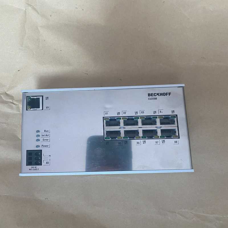 PLC倍福BECKHOFF，CU2508-000，成色很好，（gg设备）
